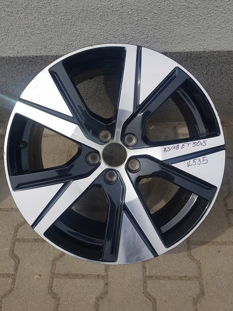 1x Alufelge 19 Zoll 7.5" 5x108 32243375 Volvo Xc60 Xc40 Rim Wheel