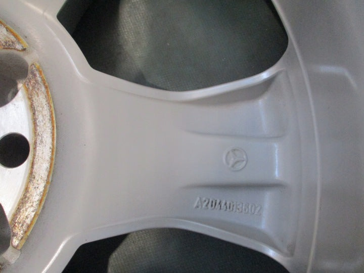 4x Alufelge 17 Zoll 7.5" 5x112 47 5ET Glanz Silber A2044013602 Mercedes-Benz FEL6314824017mu