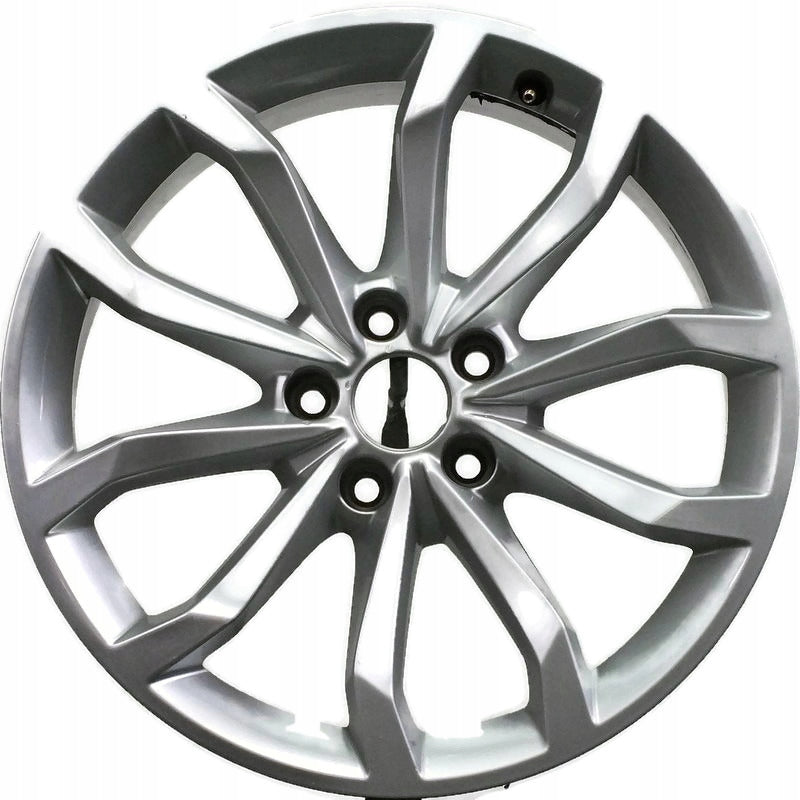 1x Alufelge 18 Zoll 8.0" 5x112 40ET Glanz Silber 8W0601025H Audi Rim Wheel