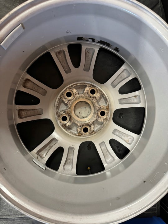 4x Alufelge 16 Zoll 6.5" 5x114.3 52 5ET Glanz Silber 8K996 Mazda I Rim Wheel FEL8689776965lg