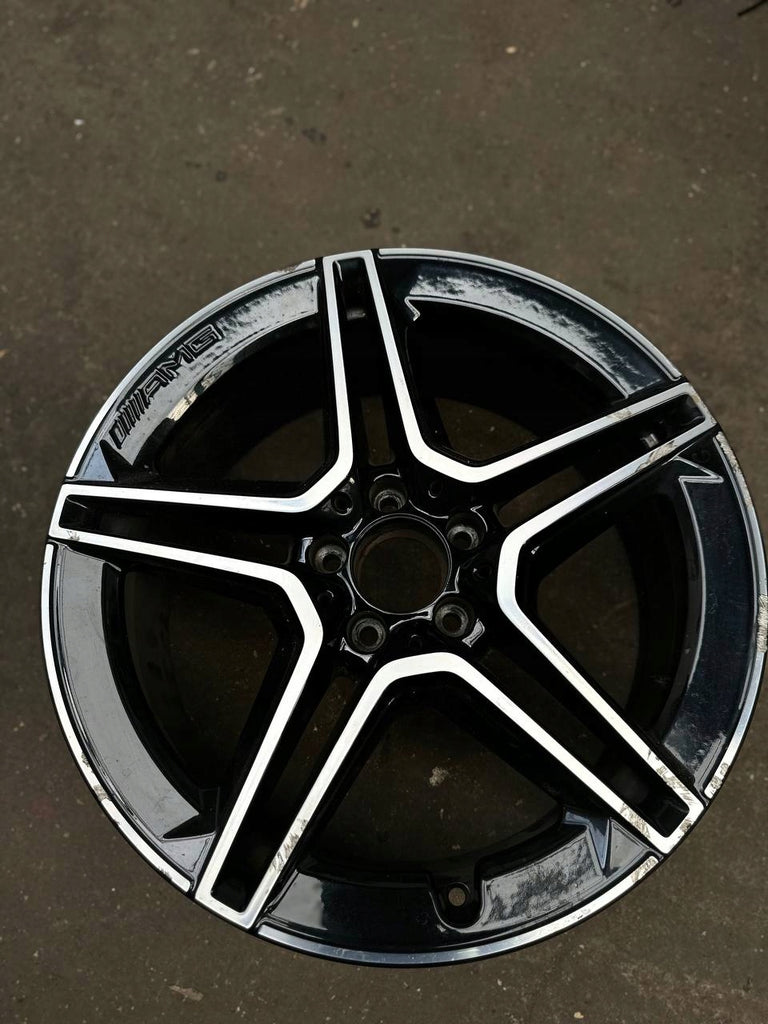 1x Alufelge 19 Zoll 8.0" 5x112 38ET Glanz Silber A2534015300 Mercedes-Benz FEL7882501047un