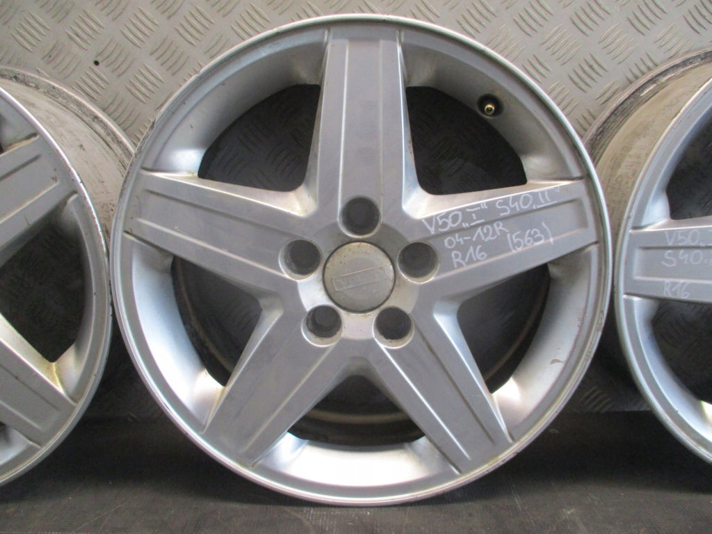 4x Alufelge 16 Zoll 6.5" 5x108 30671413 Volvo S40 V50 Rim Wheel FEL1177587417kx