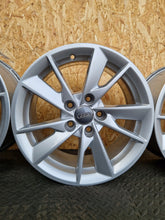 Laden Sie das Bild in den Galerie-Viewer, 4x Alufelge 16 Zoll 7.0" 5x112 35ET Glanz Silber 8W0601025B Audi Rim Wheel FEL4016696161qh
