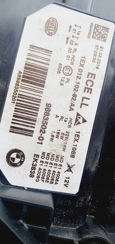 Frontscheinwerfer BMW F30 F31 9883502 LED Rechts Scheinwerfer Headlight SCH2679219088vk