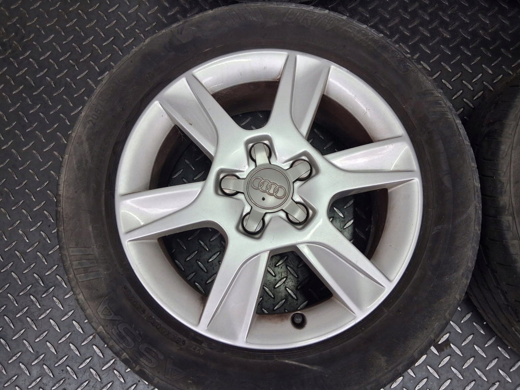 4x Alufelge 16 Zoll 6.5" 5x112 50ET Glanz Silber 8P0601025AN Audi Rim Wheel FEL6274561156jt