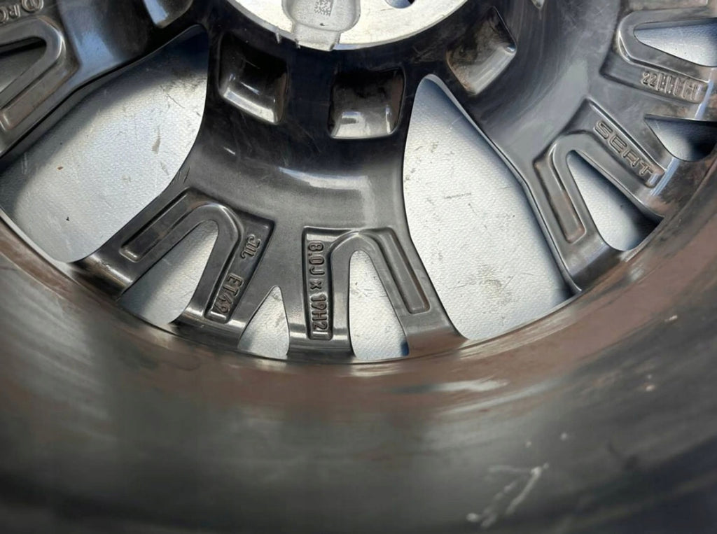 1x Alufelge 19 Zoll 9.0" 5x112 49ET Schwarz 5FA601025 Cupra Leon Rim Wheel FEL3926289388aq