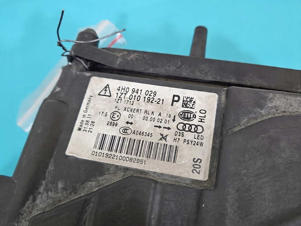 Frontscheinwerfer Audi A8 4H0941029P Xenon Links Scheinwerfer Headlight