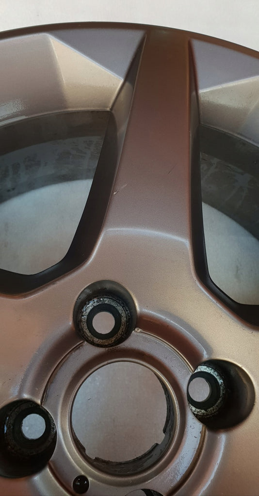 1x Alufelge 17 Zoll 7.0" 4x100 44ET Matt Grau 13341735 Opel Corsa D Rim Wheel