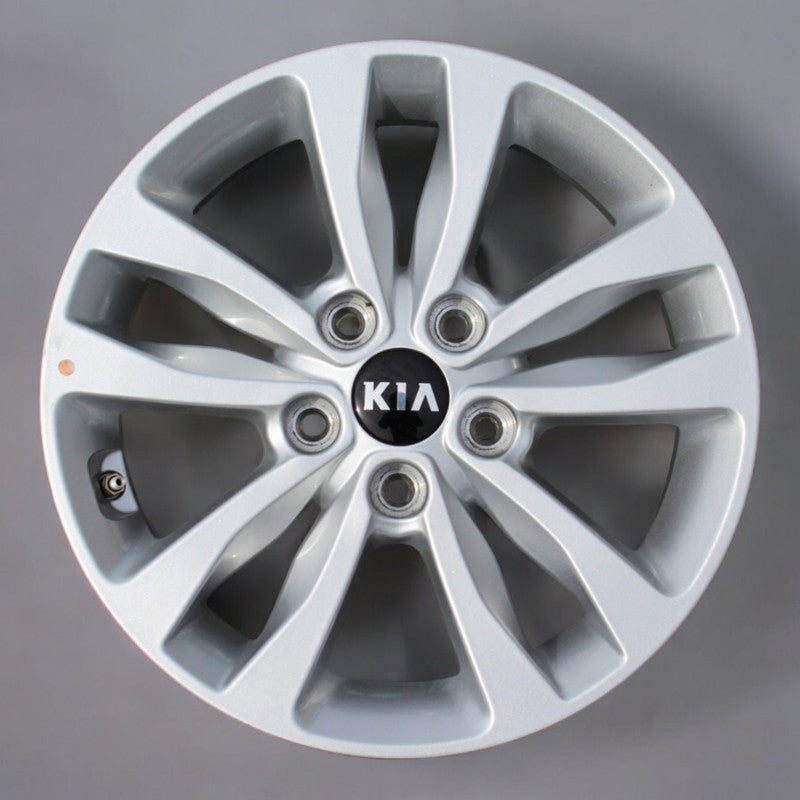 4x Alufelge 16 Zoll 6.5" 5x114.3 50ET Silber 52910A2830 Kia Ceed Rim Wheel