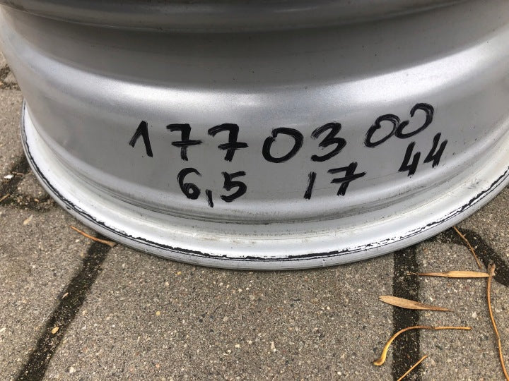 1x Alufelge 17 Zoll 6.5" 5x112 44ET Glanz Silber A1774010300 Mercedes-Benz FEL4520016816ne