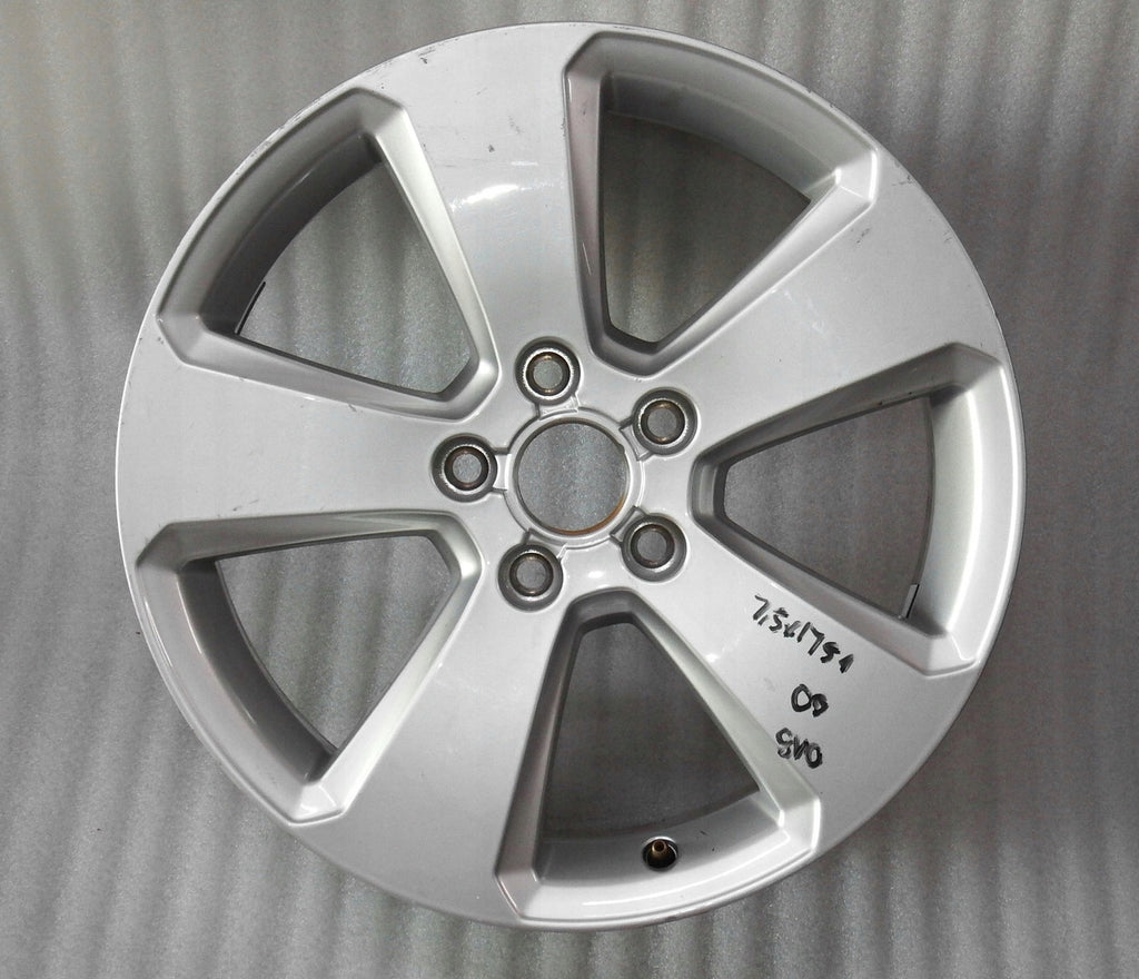 1x Alufelge 17 Zoll 7.5" 5x112 51ET Glanz Silber 8V0601025BK Audi A3 Rim Wheel