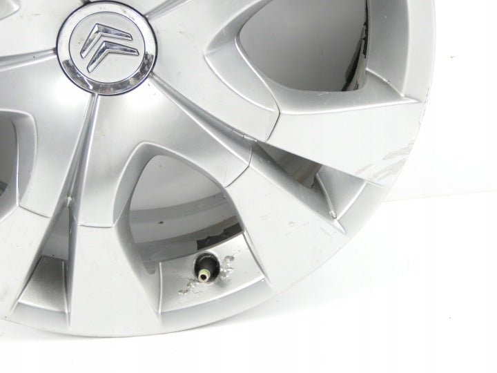 1x Alufelge 17 Zoll 6.5" 4x108 26ET Silber 9654386380 Citroën C4 Picasso I FEL6507193364zc