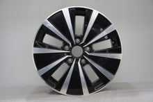 Load image into Gallery viewer, 1x Alufelge 16 Zoll 6.5&quot; 5x112 41ET Glanz Schwarz 3G0601025AL VW Passat B8