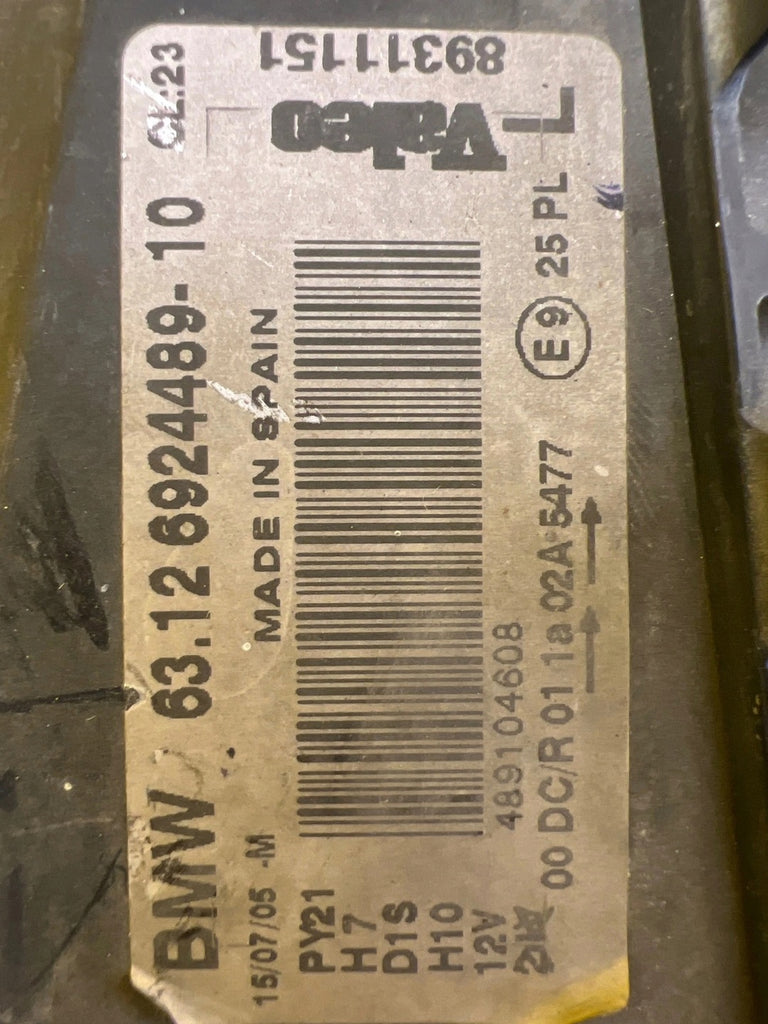 Frontscheinwerfer BMW 1 E81 E82 E87 6924489-10 Xenon Links Headlight SCH7194584095kl