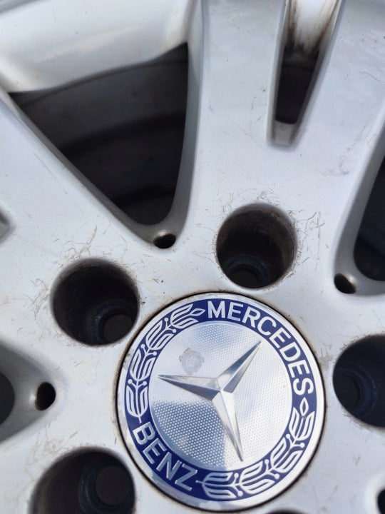 1x Alufelge 17 Zoll 7.5" 5x112 47ET Glanz Silber A2044010402 Mercedes-Benz FEL6167874392ml