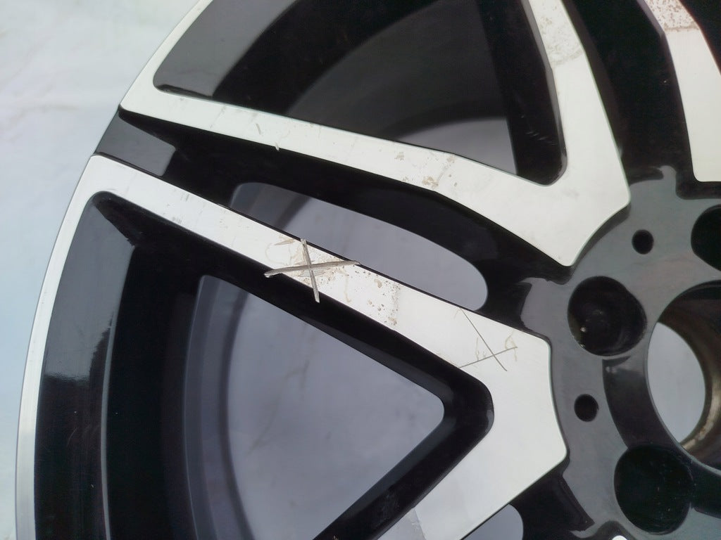 1x Alufelge 19 Zoll 8.5" 5x112 31ET Glanz Schwarz A2314011300 Mercedes-Benz Sl FEL4697506373vc