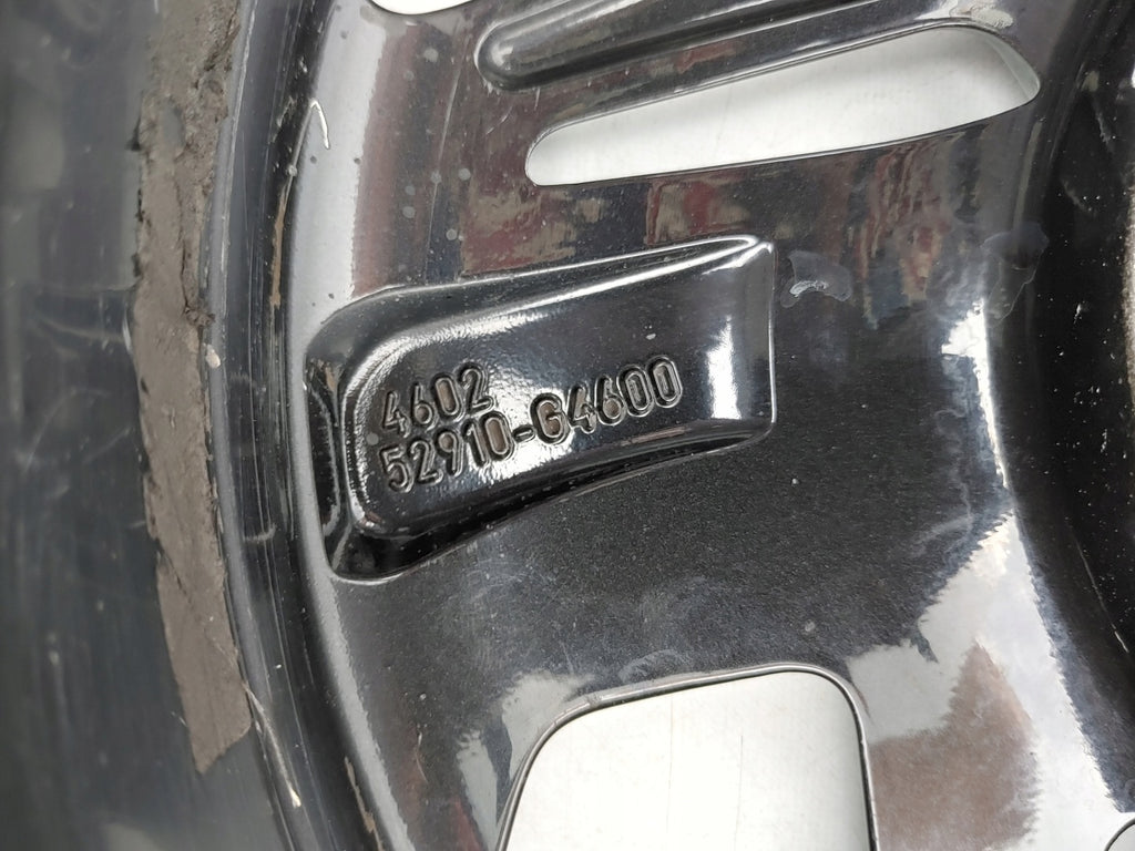 1x Alufelge 16 Zoll 6.5" 5x114.3 50ET Glanz Grau 52910-G4600 Hyundai I30 Mg