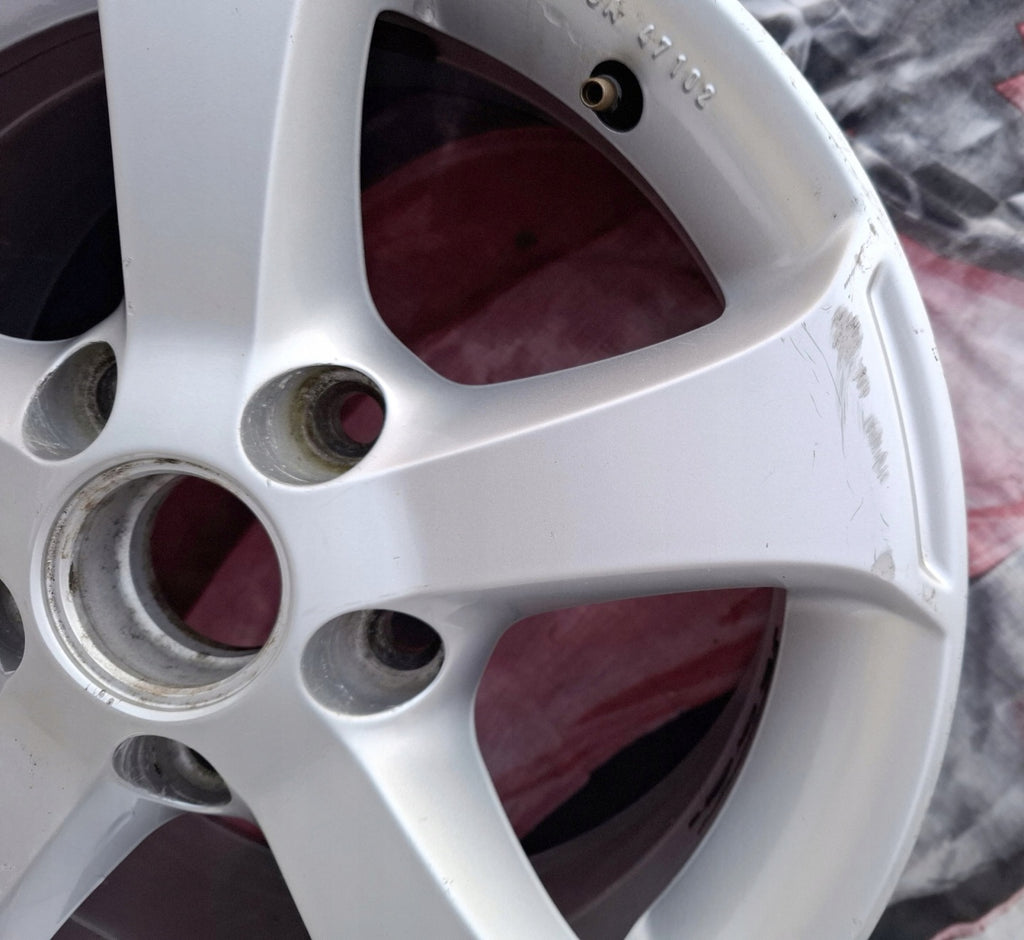 1x Alufelge 15 Zoll 6.5" 5x112 50ET Glanz Silber 1T1071495A VW Touran 1t1 FEL7322732740sg