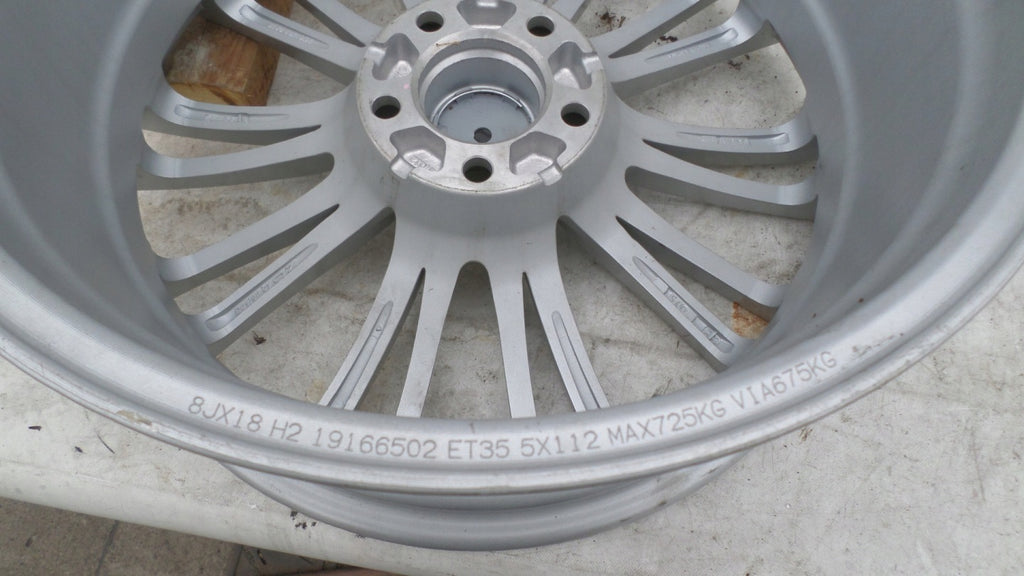 1x Alufelge 18 Zoll 8.0" 5x112 19166502 Rim Wheel FEL8301747596hd