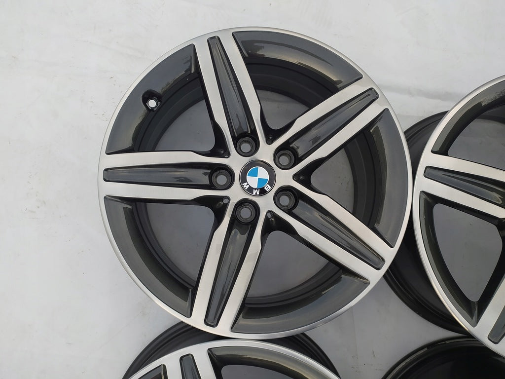 4x Alufelge 17 Zoll 7.5" 5x112 54ET Glanz Silber 6855091 BMW 4 Gran 2 Tourer F45 FEL7902136270kk
