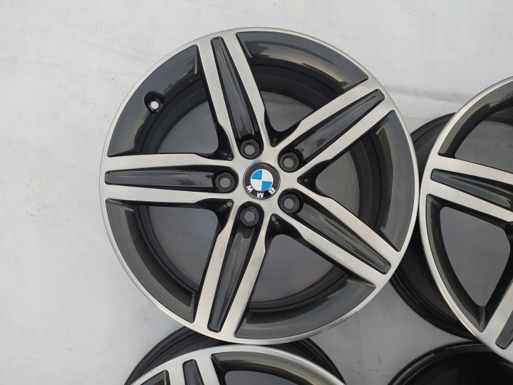 4x Alufelge 17 Zoll 7.5" 5x112 54ET Glanz Silber 6855091 BMW 4 Gran 2 Tourer F45 FEL7902136270kk