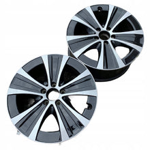 Laden Sie das Bild in den Galerie-Viewer, 1x Alufelge 18 Zoll 8.0&quot; 5x112 43ET Glanz Schwarz A2134013700 Mercedes-Benz
