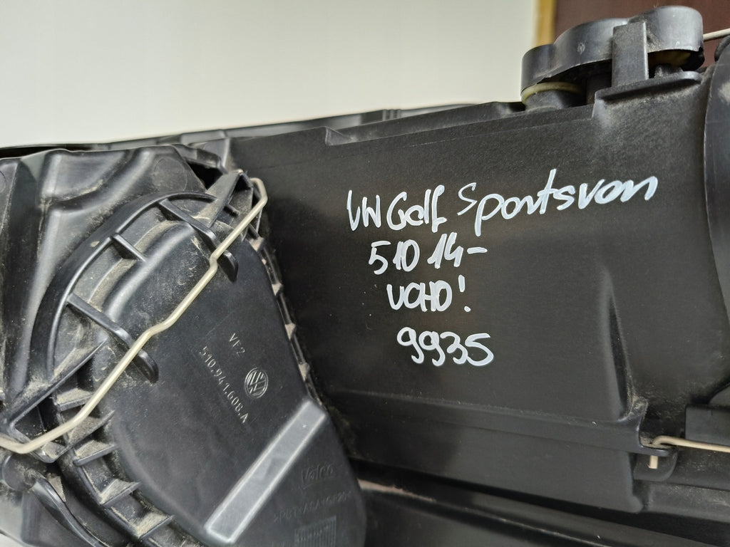 Frontscheinwerfer VW Golf Sportsvan 517941006B Rechts Scheinwerfer Headlight SCH2300136022qj