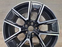 Load image into Gallery viewer, 1x Alufelge 18 Zoll 8.5" 5x112 36ET Glanz Schwarz 8747286 BMW 4 G22 G23 G26 FEL9772042916ey