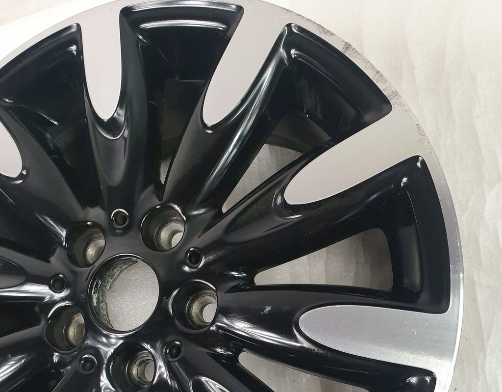 1x Alufelge 17 Zoll 7.0" 5x112 54ET Glanz Schwarz 6855111 Mini Clubman Rim Wheel