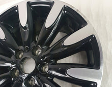 Laden Sie das Bild in den Galerie-Viewer, 1x Alufelge 17 Zoll 7.0&quot; 5x112 54ET Glanz Schwarz 6855111 Mini Clubman Rim Wheel