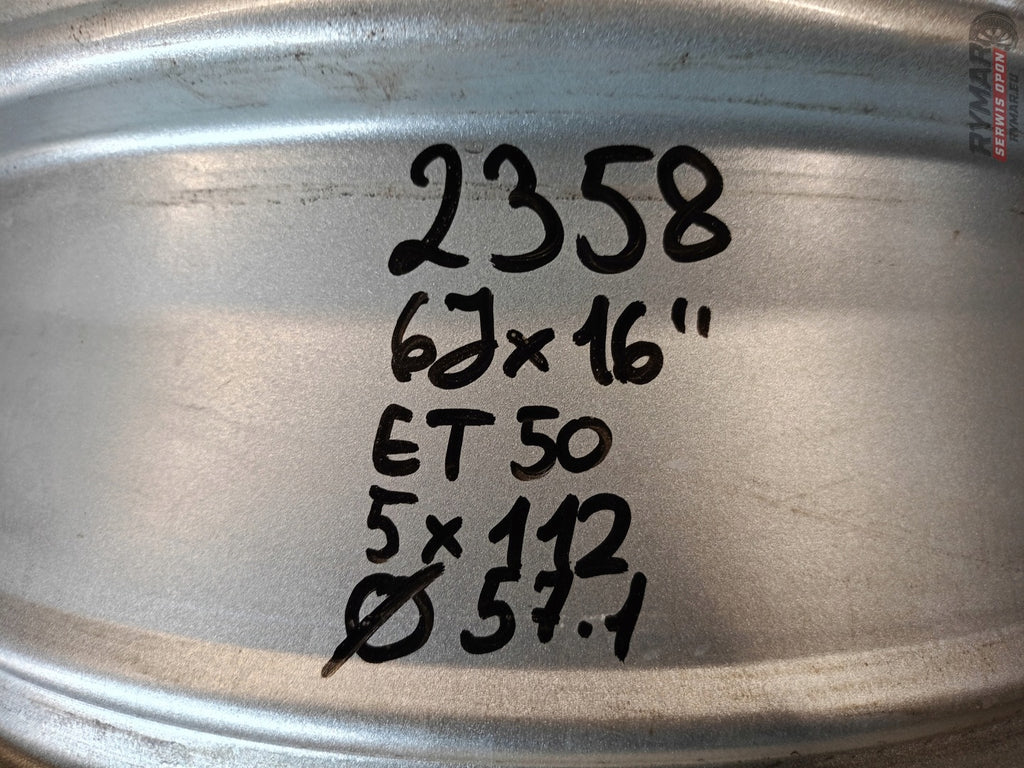 4x Alufelge 16 Zoll 6.0" 5x112 50ET Glanz Silber 1T4071496 Audi Rim Wheel FEL6305174579eq