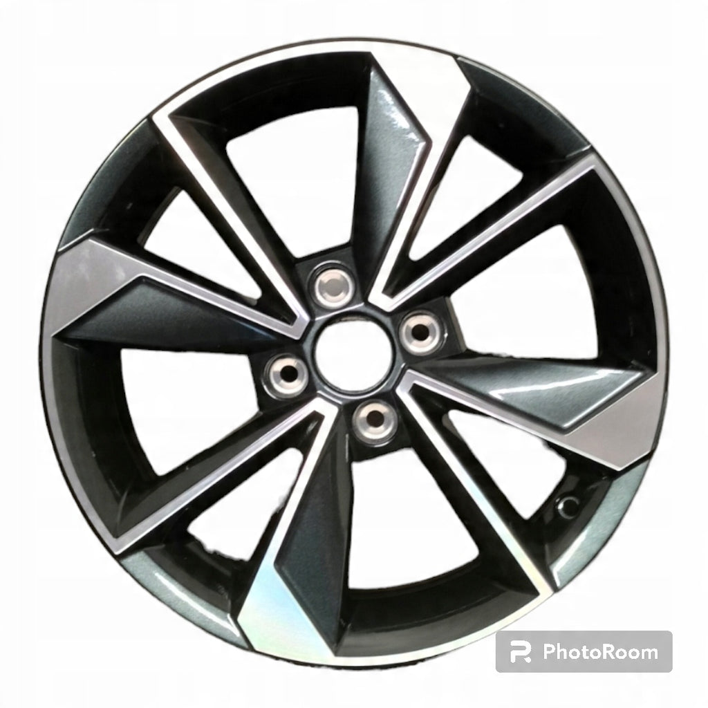 1x Alufelge 16 Zoll 6.0" 1ST601025 Skoda Citigo Rim Wheel