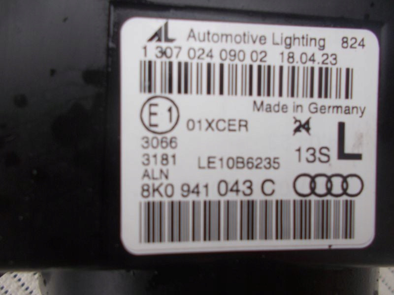 Frontscheinwerfer Audi A4 B8 8K0941043C Links Scheinwerfer Headlight