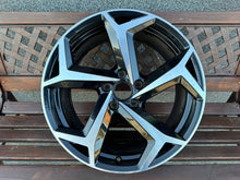 Load image into Gallery viewer, 1x Alufelge 18 Zoll 8.0" 5x112 44ET Glanz Schwarz 3G0601025BG VW Passat B8 FEL2389344956ag