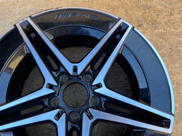 1x Alufelge 18 Zoll 8.5" 5x112 52ET A2064011800 Mercedes-Benz W206 Rim Wheel FEL1333793045wy