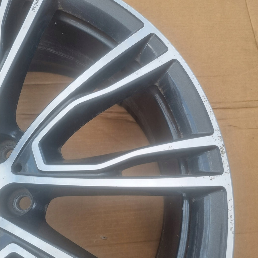 1x Alufelge 21 Zoll 8.0" 5x112 30ET Glanz Graphit 8043670 BMW X3 G01 G02 Mg FEL7087633631ue