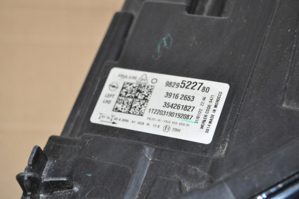 Frontscheinwerfer Opel Corsa A F 9829522780 LED Ein Stück (Rechts oder Links) SCH6034448872yv