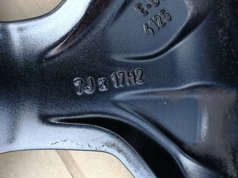1x Alufelge 17 Zoll 7.0" 5x114.3 53ET Glanz Graphit 52910-J7400 Kia Mg Rim Wheel FEL3337398615vv