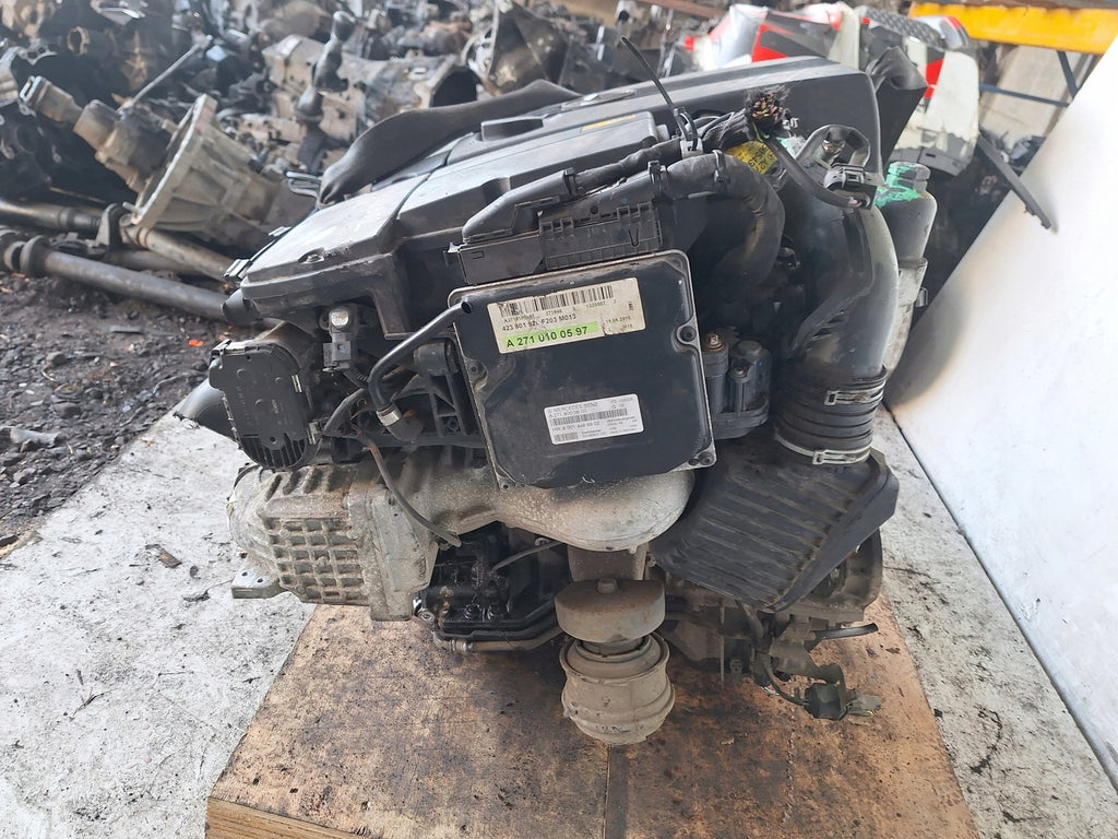 Motor Mercedes-Benz W211 W203 271946 1.8 143PS 105kW 166TKm Benzin Komplett