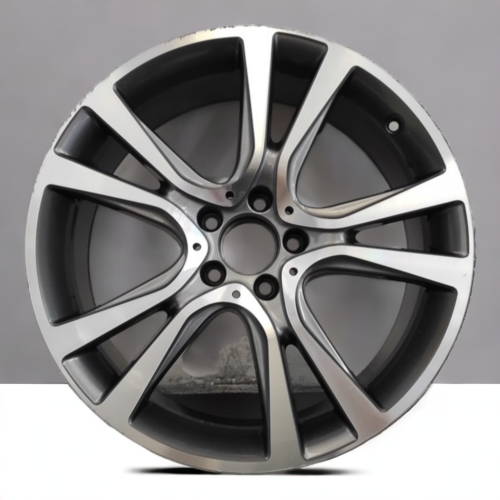 1x Alufelge 19 Zoll 8.0" 5x112 44ET A2074011902 Mercedes-Benz Rim Wheel