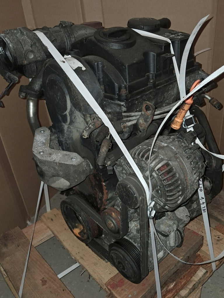 Motor VW Polo 9n BMS BWB 1.4 TDI 173TKm 2008 Diesel Engine Komplett