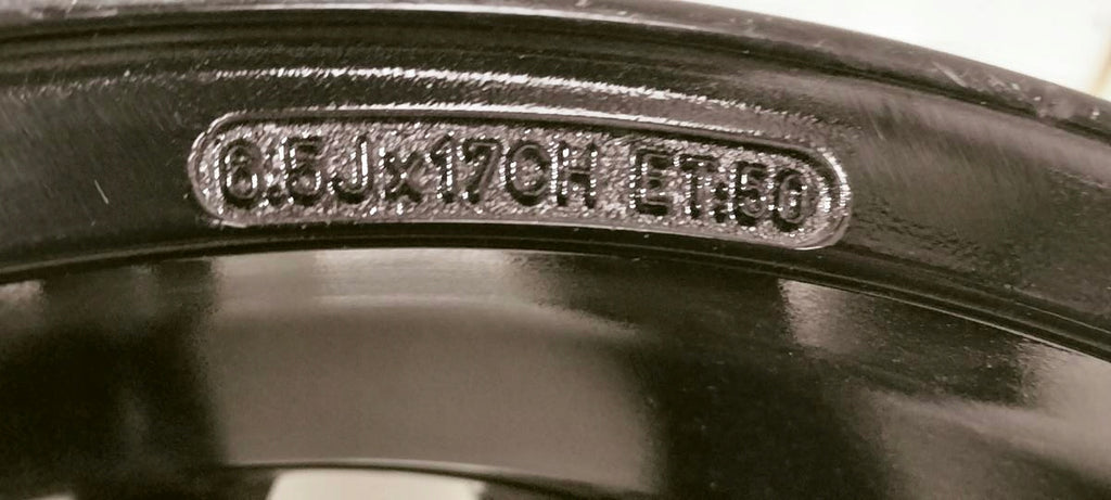 1x Alufelge 17 Zoll 6.5" 4x110 50ET KE409-5F210 Nissan Micra K14 Rim Wheel FEL1000157578ze