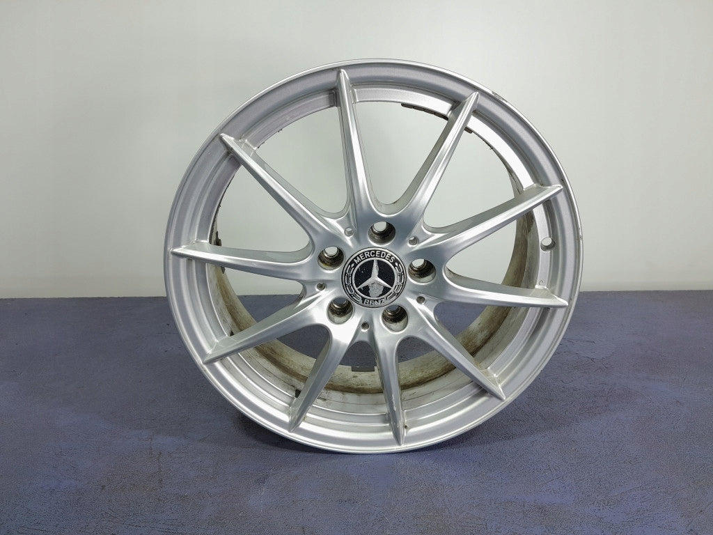 1x Alufelge 17 Zoll 6.5" 5x112 A2464010102 Mercedes-Benz W245 Rim Wheel