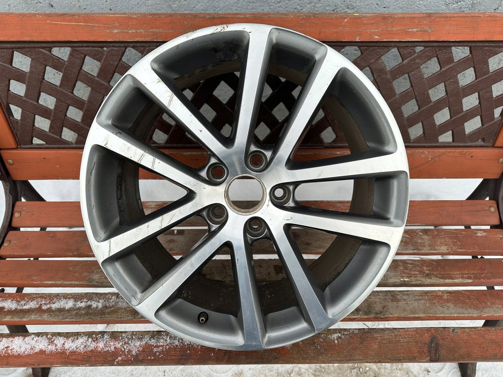 1x Alufelge 18 Zoll 7.5" 5x112 51ET Glanz Graphit 1K0601025AG Mg Golf V FEL7041756002jq