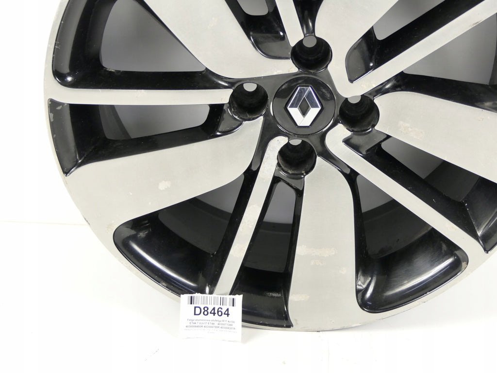 1x Alufelge 17 Zoll 7.0" 4x100 44ET 403007138R Renault Clio IV Captur I 1 FEL2740265460uk