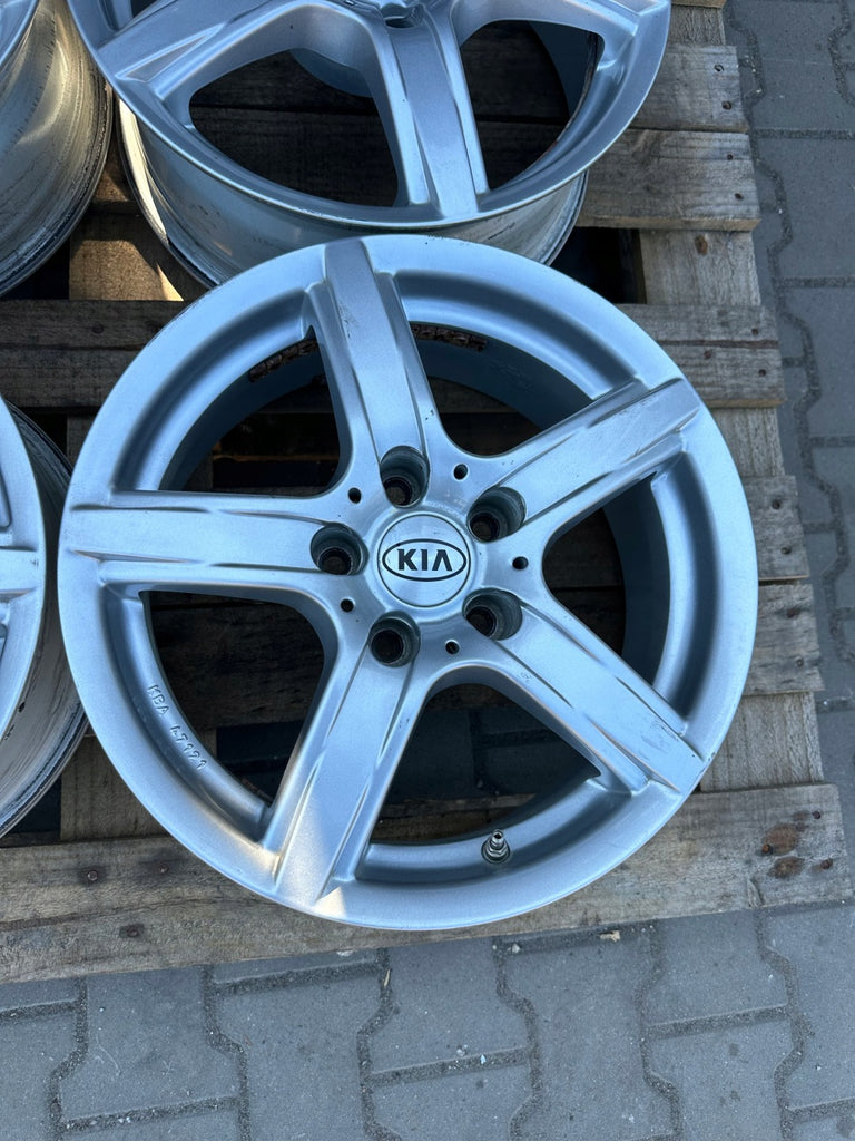 4x Alufelge 16 Zoll 6.5" 5x114.3 39ET KBA47121 Kia Rim Wheel FEL2529047953yb