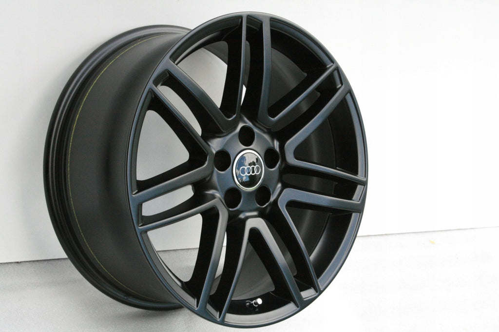 4x Alufelge 19 Zoll 9.0" 5x112 32ET Matt Schwarz 4H0601025CA Audi Allroad FEL1803374150li