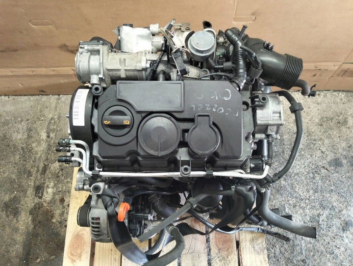 Motor Audi Seat Skoda VW I BLS 1.9 TDI 2007 Diesel Engine Komplett MOT8660703488dv