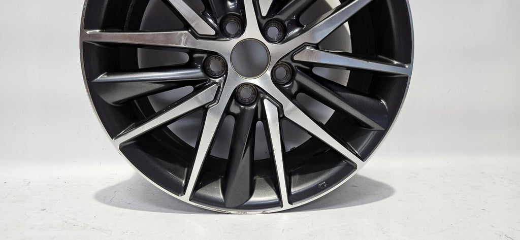 1x Alufelge 18 Zoll 7.0" 5x114.3 50ET Glanz Schwarz 7978419 Toyota C-Hr FEL2395667244aj