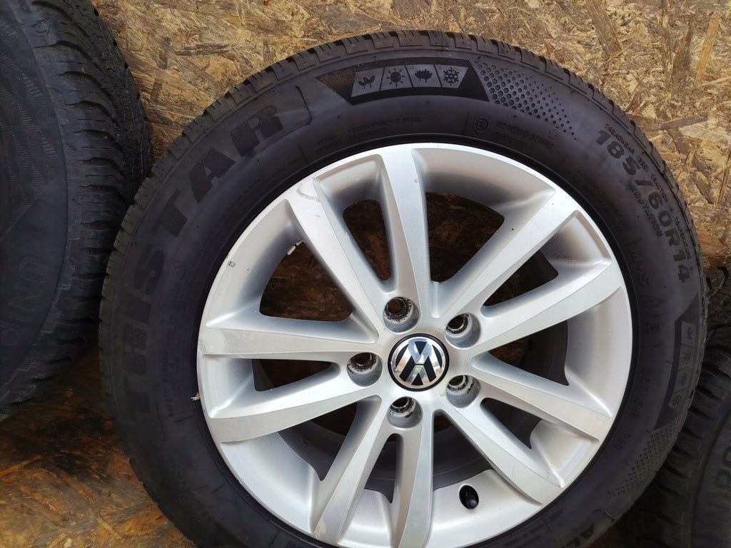 4x Alufelge 14 Zoll 6.0" 5x100 VW Rim Wheel FEL7906146254lr